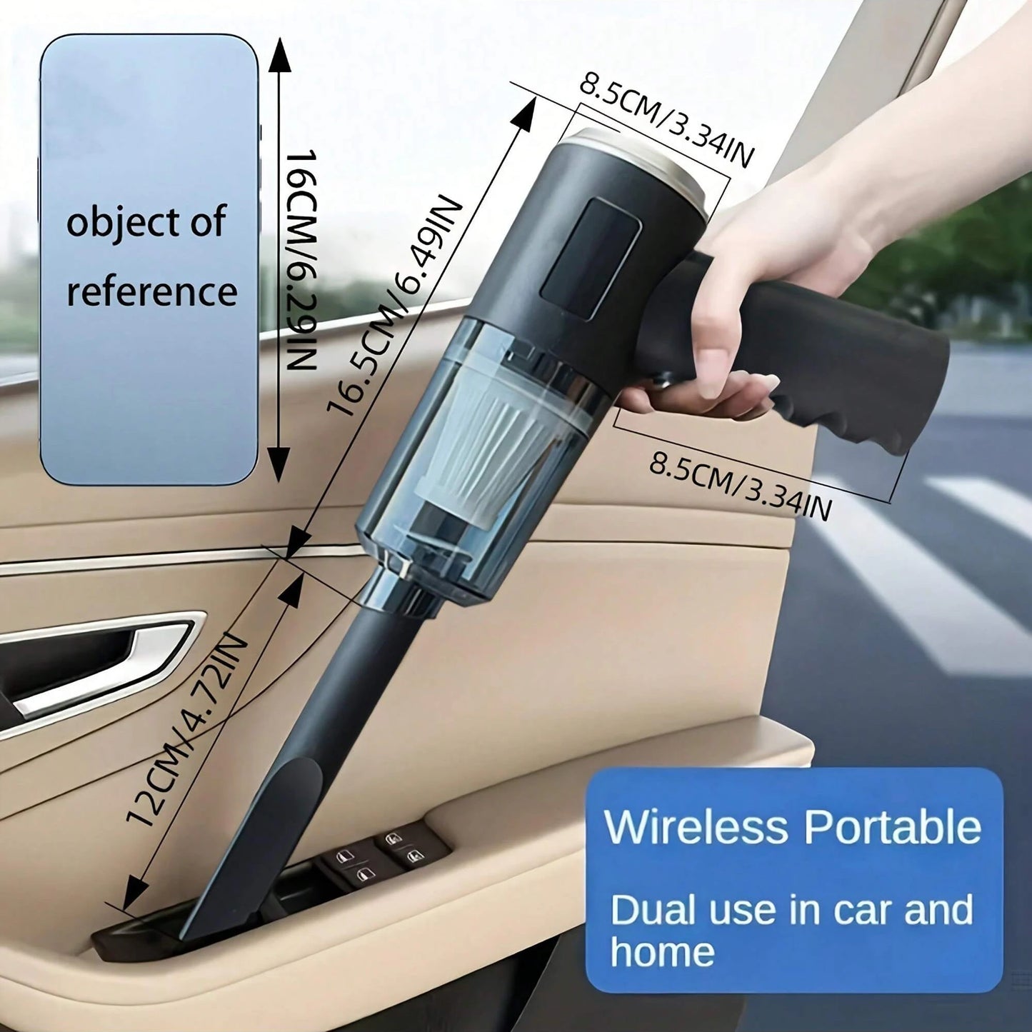 Car 3 In 1 Integrated Suction And Blowing Vacuum Cleaner