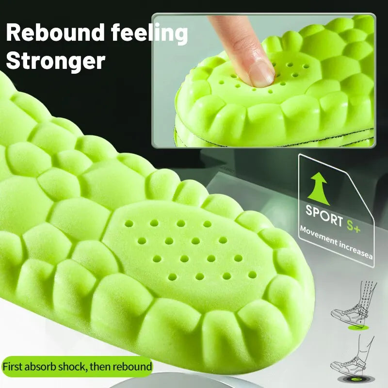 4D Shock absorbing Insoles