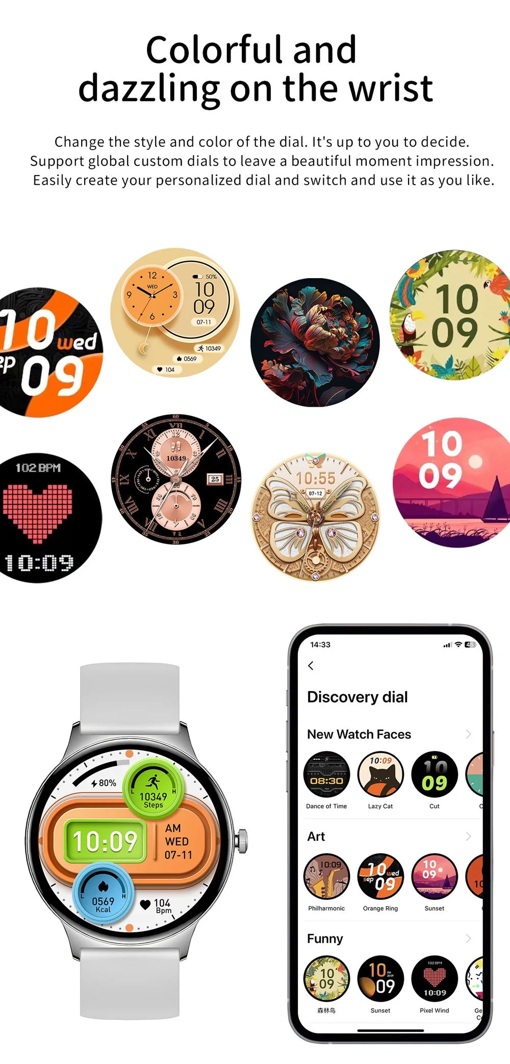 COLMI V89 Women's Smartwatch