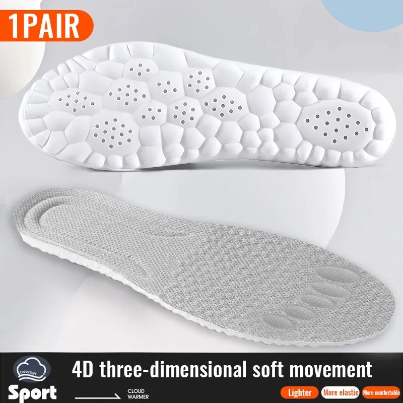 4D Shock absorbing Insoles