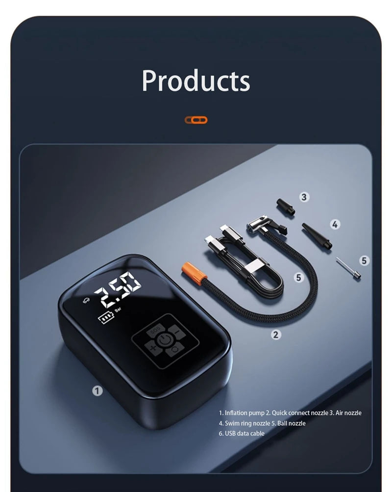 AirJet Pro Cordless Tire Inflator