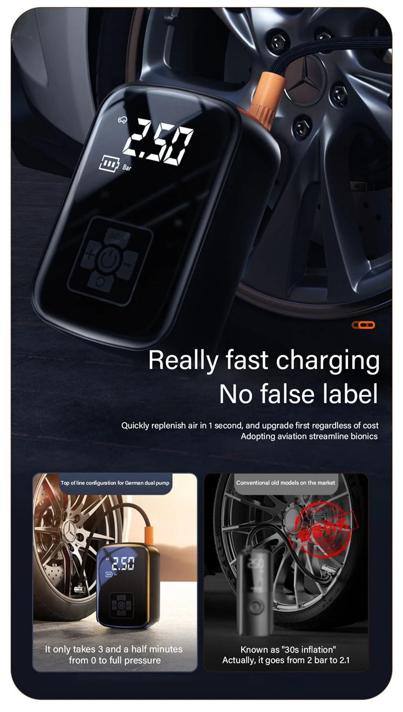AirJet Pro Cordless Tire Inflator
