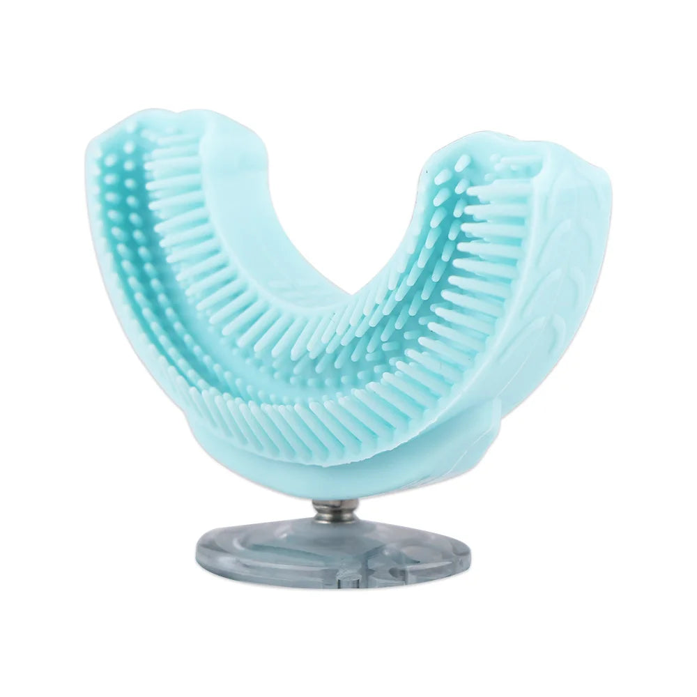 Kid's U-Type Electric Toothbrush - 360° Silicone Head