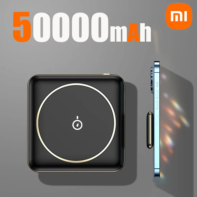 Compact Wireless Power Bank 50000mAh