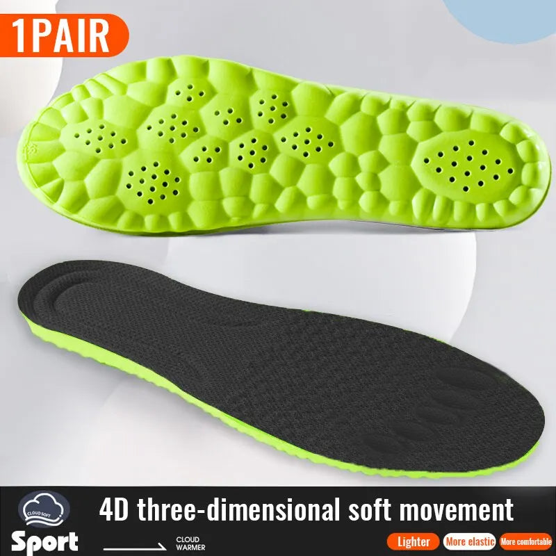4D Shock absorbing Insoles
