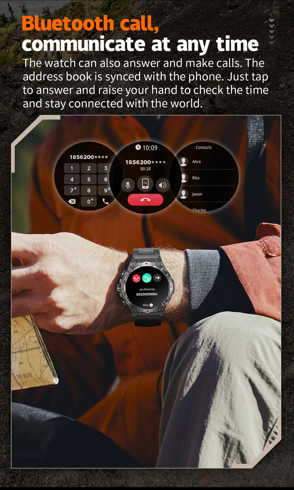 2025 COLMI V76 GPS Smart Watch 1.43"